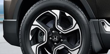 Honda-CRV-18 inch/45.7 cm Diamond Cut Alloy Wheels