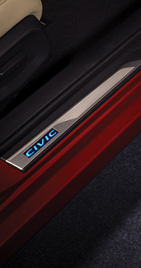 Honda Civic-Step Illumination