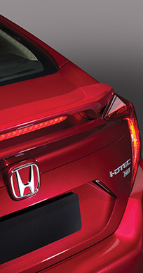 Honda Civic-Trunk Spoiler Wing Type
