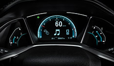 Honda Civic-17.7 cm DIGITAL TFT METER