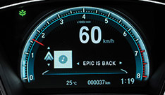 Honda Civic-MUSIC DISPLAY