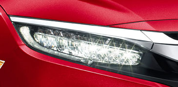 Honda Civic-LED Headlamps with DRLs