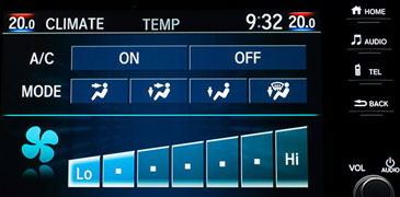Honda Civic-Dual Zone Air Conditioning System