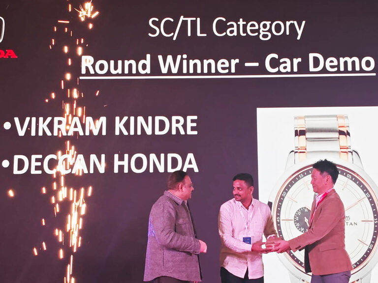 Honda Sales contest winner 2