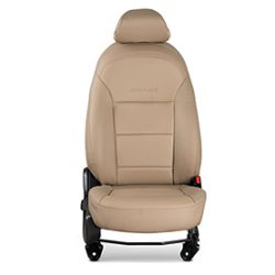 Seat Cover Beige Perforation